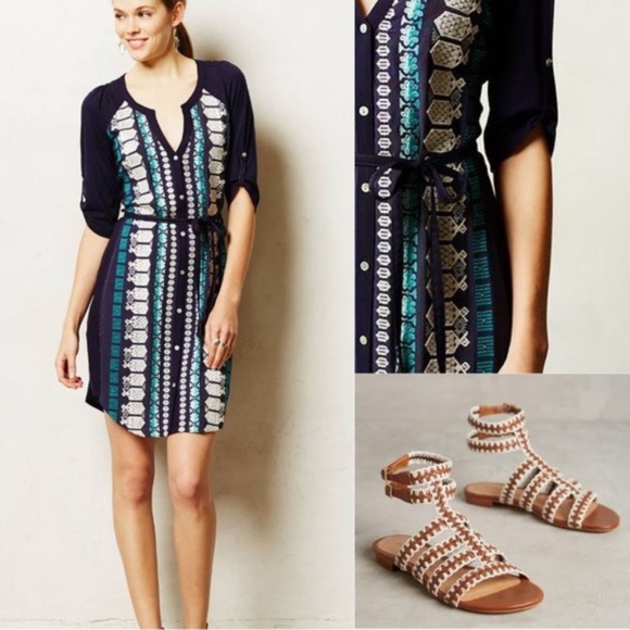 Anthropologie Dresses & Skirts - ANTHROPOLOGIE Naida Embroidered Dress {J34}